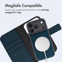 imoshion Detachable 2-in-1 Luxury Bookcase Apple iPhone 18 Pro Max / 17 Pro Max - Blue