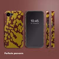 Selencia Vivid Backcover met MagSafe Apple iPhone 16e - Moo'd Olive Dust