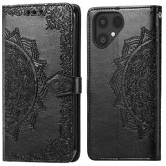 imoshion Mandala Bookcase Fairphone 6 - Zwart