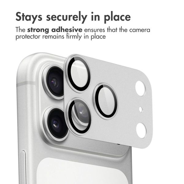 imoshion Camera Protector Glass 2-pack Apple iPhone 17 Pro - Silver
