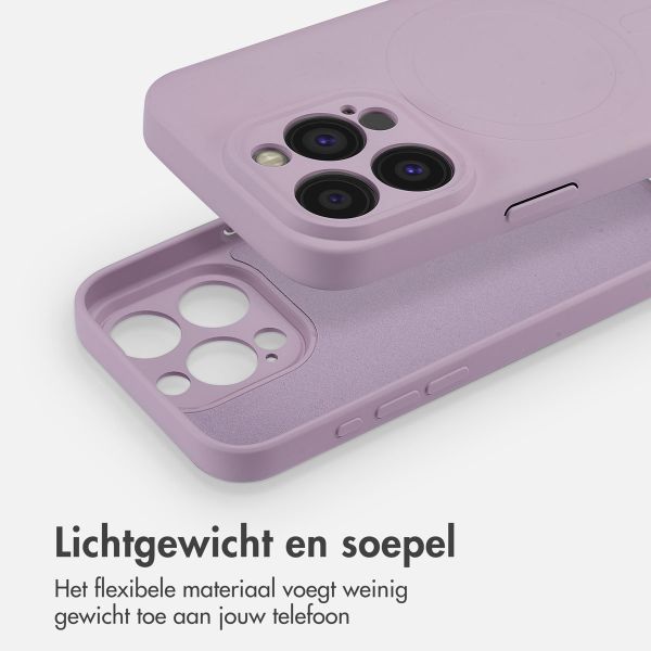 imoshion Color Backcover met MagSafe iPhone 15 Pro - Paars