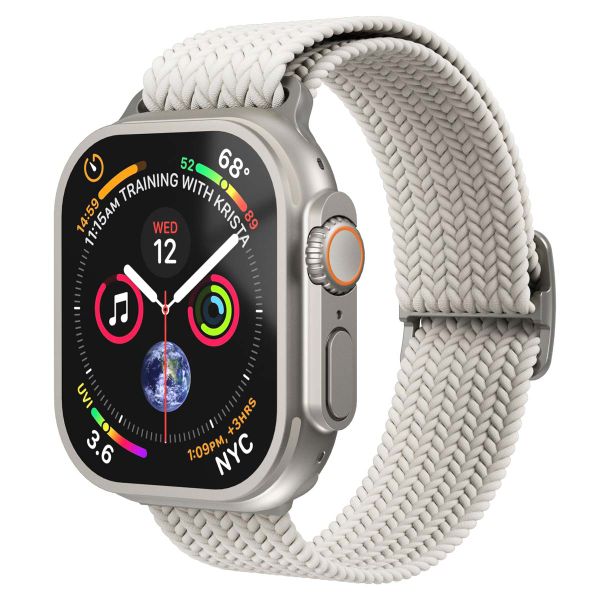 Vonmählen Woven Loop bandje Apple Watch | 38/40/41/42 mm - Cream