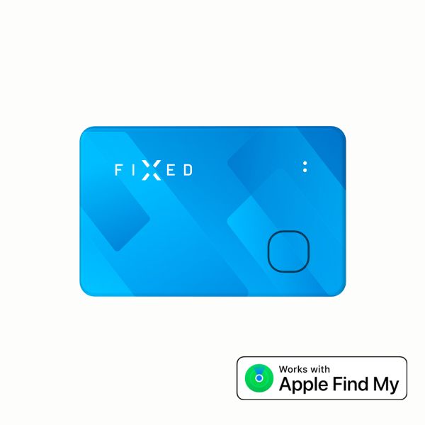 Fixed Tag Card - Bluetooth Tracker voor iOS - Blauw