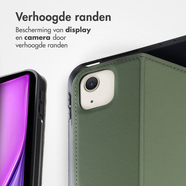 Accezz Classic Tablet Case Apple iPad Air 13 inch (2026) M4 / (2025) M3 / (2024) M2 - Groen
