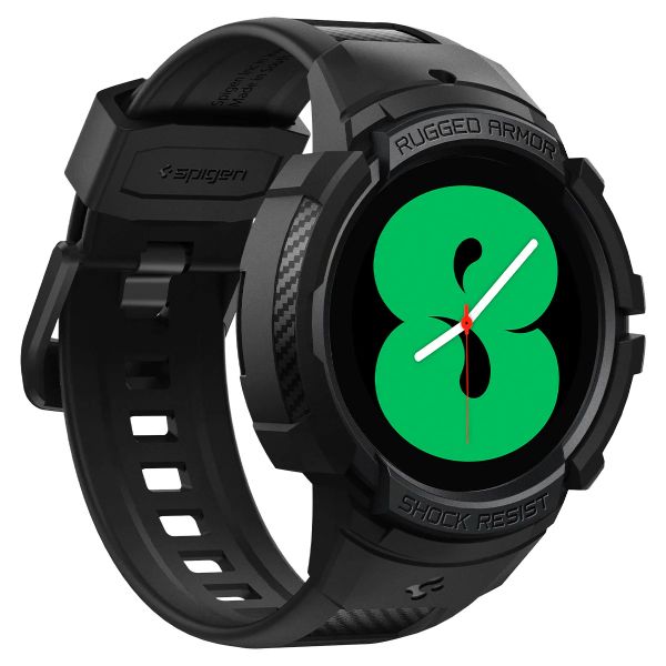 Spigen Rugged Armor™ Pro Case Samsung Galaxy Watch 4 / 5 - 40 mm - Black