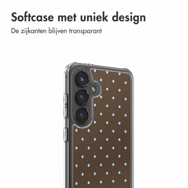 imoshion Design hoesje Samsung Galaxy S24 - Polka Dot Bruin
