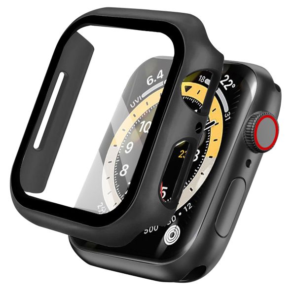 imoshion Full Cover Hardcase Apple Watch Series 7 / 8 / 9 - 41 mm - Zwart