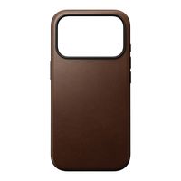 Nomad Modern Leather Case met MagSafe Apple iPhone 17 Pro - Bruin