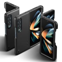 Spigen Thin Fit Pro Backcover Samsung Galaxy Fold 4 - Zwart