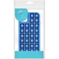 imoshion Pop It Fidget Toy - Pop It hoesje iPhone 11 - Donkerblauw