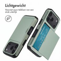 imoshion Backcover met pasjeshouder Apple iPhone 18 Pro / 17 Pro - Groen