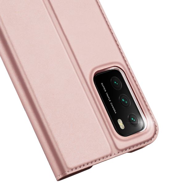 Dux Ducis Slim Softcase Bookcase Xiaomi Poco M3 - Rosé Goud