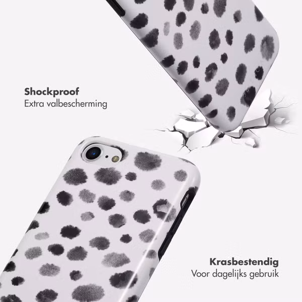 Selencia Vivid Backcover Apple iPhone SE (2022 / 2020) / 8 / 7 / 6(s) - Trendy Leopard