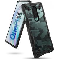 Ringke Fusion X Design Backcover OnePlus 8 - Camo Zwart