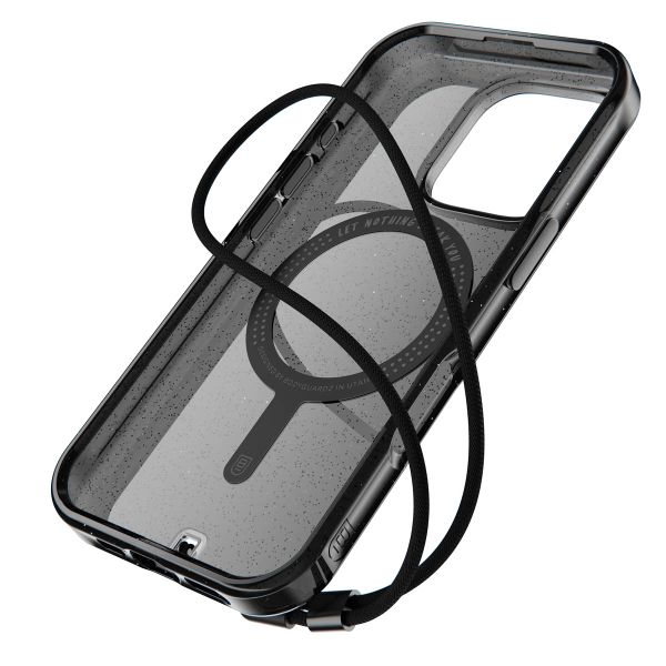 BodyGuardz Carve Backcover MagSafe Apple iPhone 16 Pro - Glitter Zwart