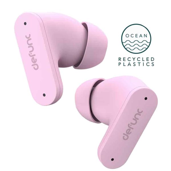 Defunc True ANC Earbuds - Draadloze oordopjes - Bluetooth draadloze oortjes - Met ANC noise cancelling functie - Pink