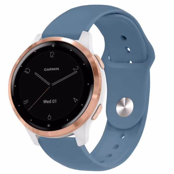 imoshion Siliconen Sport bandje  - Universeel 18 mm aansluiting - Blauw