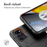 imoshion Rugged Shield Backcover Motorola Moto G22 / E32 / E32s - Zwart