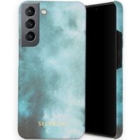 Selencia Maya Fashion Backcover Samsung Galaxy S22 Plus - Air Blue