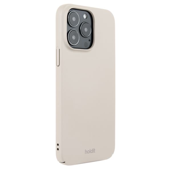 Holdit Slim Case iPhone 14 Pro Max - Light Beige