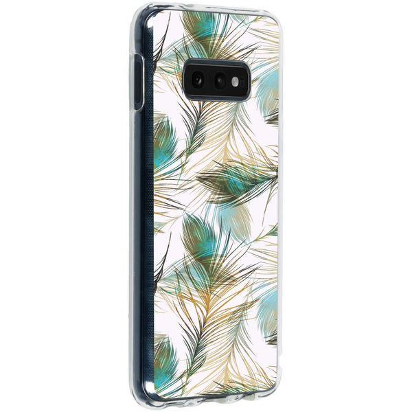 Design Backcover Samsung Galaxy S10e - Pauw Goud