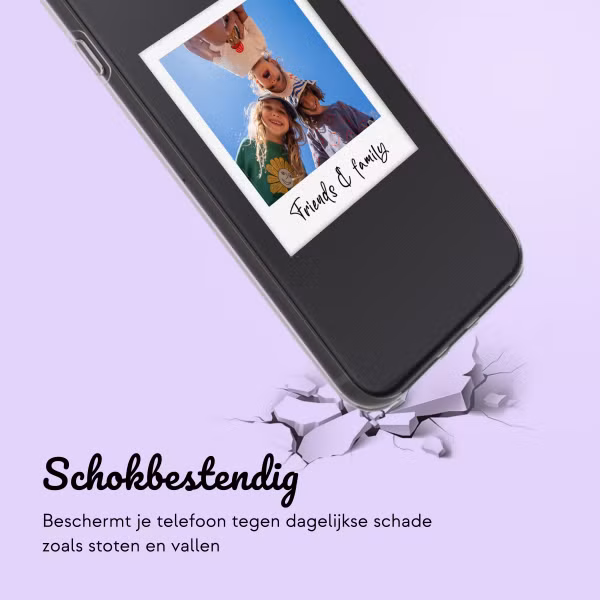 Hoesje met eigen foto en/of tekst Apple iPhone SE (2022 / 2020) / 8 / 7 - Polaroid