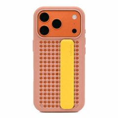 Callbuddy Hoesje met Strap Apple iPhone 17 Pro - Coral Pop