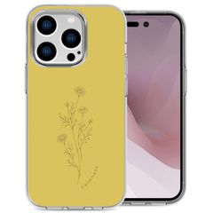 imoshion Design hoesje iPhone 14 Pro - Floral Lime