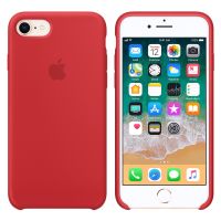 Apple Silicone Backcover Apple iPhone SE (2022 / 2020) / 8 / 7 - Red
