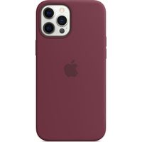 Apple Silicone Backcover MagSafe Apple iPhone 12 Pro Max - Plum