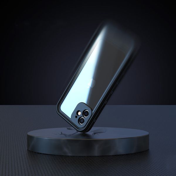 Redpepper Dot Plus Waterproof Backcover Apple iPhone 12 - Zwart