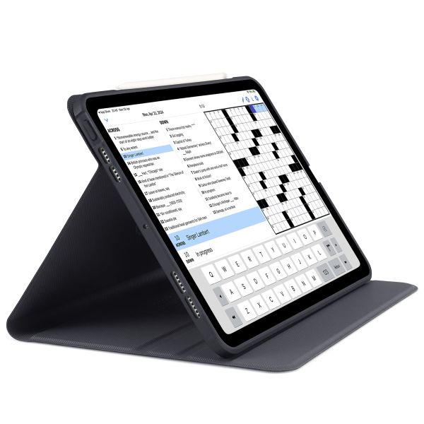 Pipetto Origami No5 Rotating Folio Case Apple iPad Pro 13 (2024) M4 - Zwart