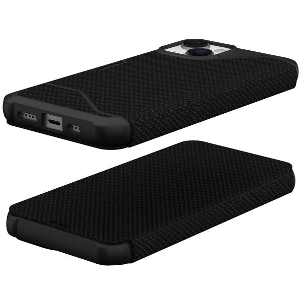 UAG Metropolis Bookcase iPhone 14 - Kevlar Black