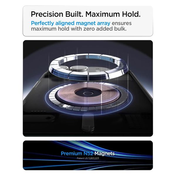 Spigen Slim Armor Pro Stand MagSafe Apple iPhone Duo - Black