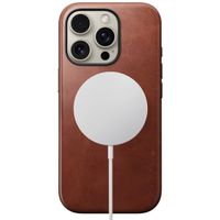 Nomad Modern Horween Leather Case iPhone 16 Pro - Olde Dublin