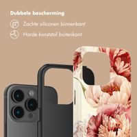 Selencia Vivid Backcover Apple iPhone 15 Pro - Vintage Peony