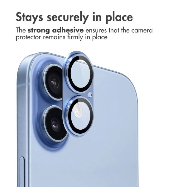 imoshion Camera Protector Glass 2-pack Apple iPhone 17 - Mist Blue