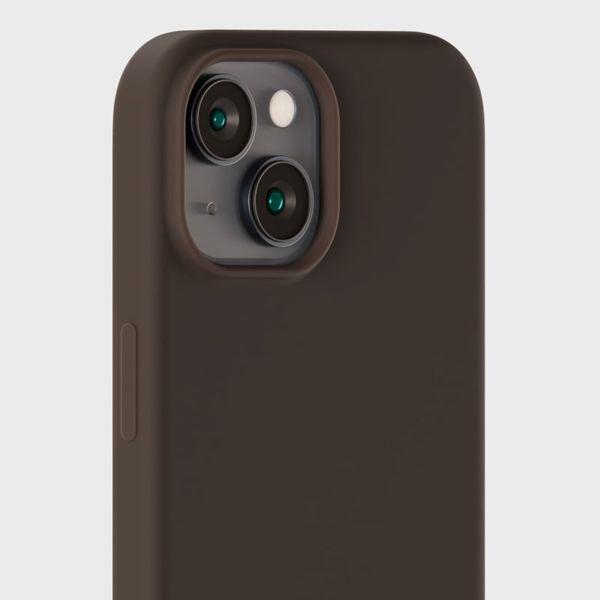Holdit Silicone Case Apple iPhone 14 / 13 - Chocolate