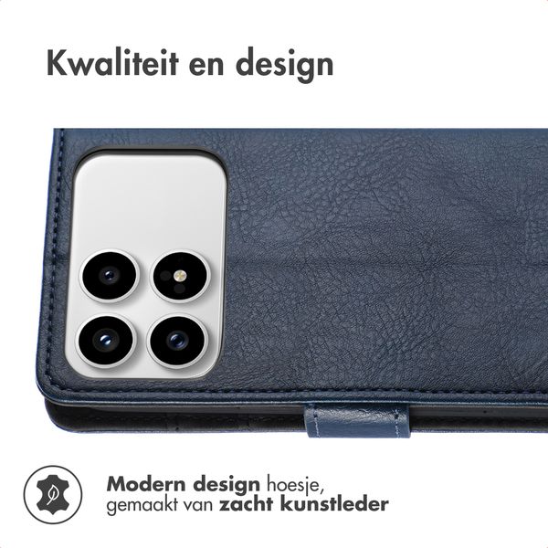 imoshion Luxe Bookcase Xiaomi Poco F8 Pro - Donkerblauw