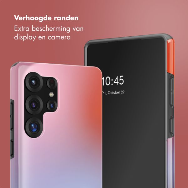 Selencia Vivid Backcover Samsung Galaxy S25 Ultra - Gradient Soft Blush