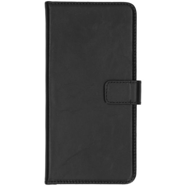 Selencia Echt Leren Bookcase Samsung Galaxy A51 - Zwart