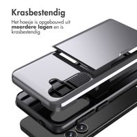 imoshion Backcover met pasjeshouder Samsung Galaxy S24 - Grijs