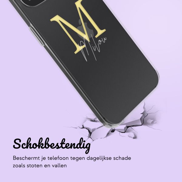 Hoesje met eigen foto en/of tekst Apple iPhone 13 - Letter