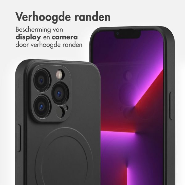 imoshion Color Backcover met MagSafe Apple iPhone 13 Pro - Zwart