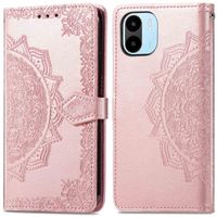 imoshion Mandala Bookcase Xiaomi Redmi A1 / A2 - Rosé Goud