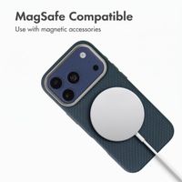 Accezz Mesh Back Cover with MagSafe Apple iPhone 17 Pro Max - Dark Blue