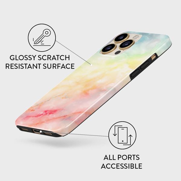 Burga Tough Backcover iPhone 14 Pro - New Flame Rainbow