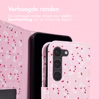 imoshion Design Bookcase Samsung Galaxy S23 - Blush Berries