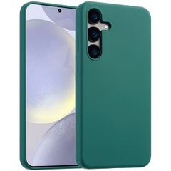 Accezz Liquid Silicone Backcover Samsung Galaxy S24 Plus - Forest Green