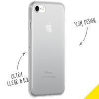 Accezz Clear Backcover Apple iPhone SE (2022 / 2020) / 8 / 7 / 6(s) - Transparant